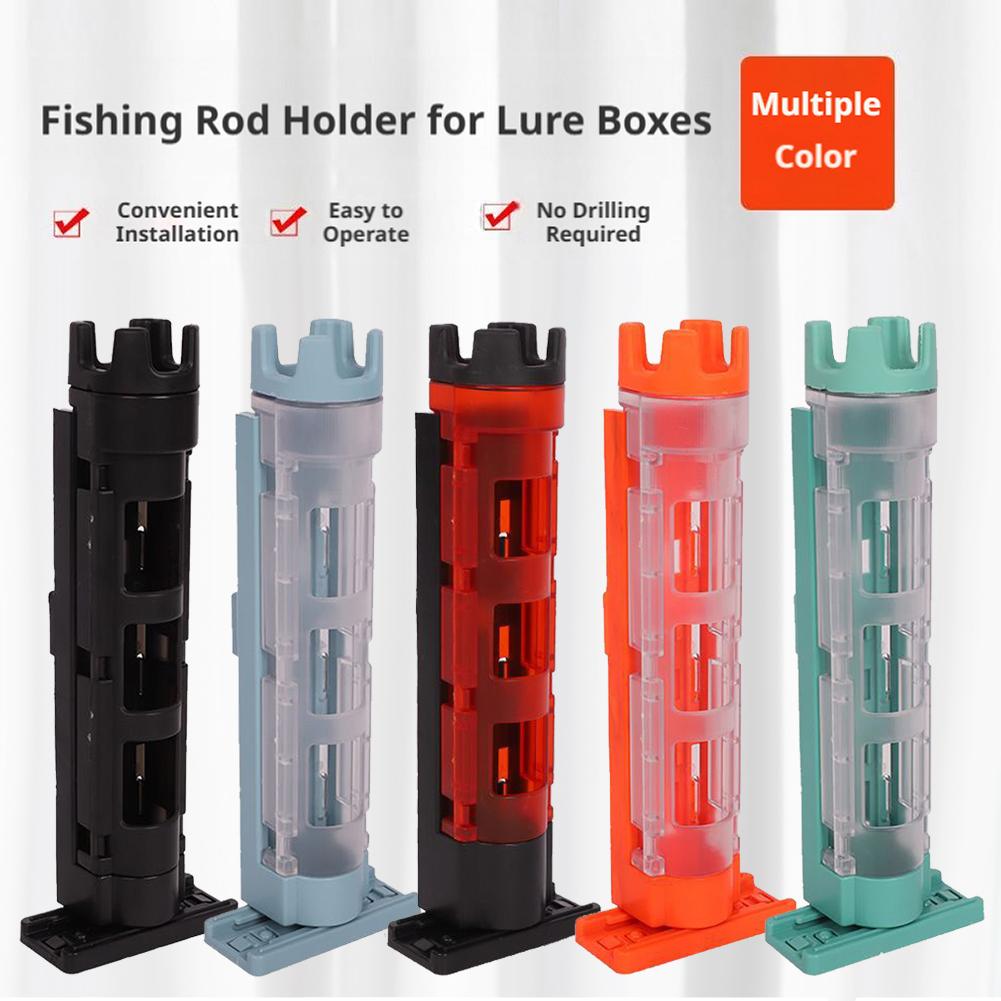 Fishing Rod Case - Angelrutenständer, abnehmbarer Rutenhalter, ABS, tragbar, für
